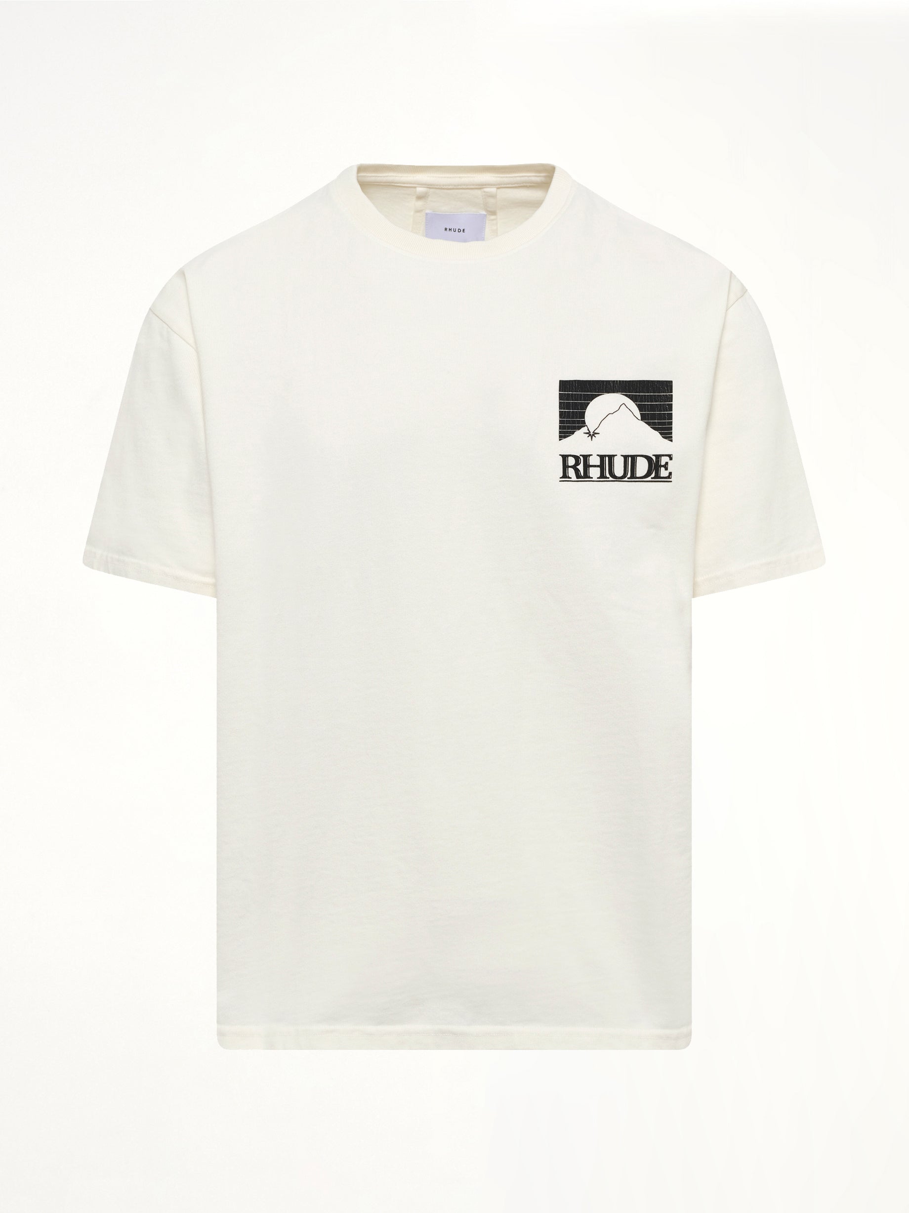 RHUDE Moonlight Pack T-Shirt in Vintage White Product Photo from MARAIS