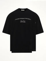 Undercoverism for Rebel T-Shirt in Black