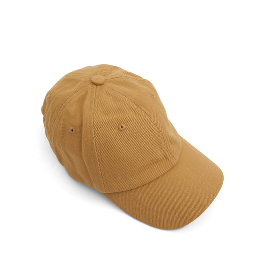 Signature Logo Baseball Cap in Beige