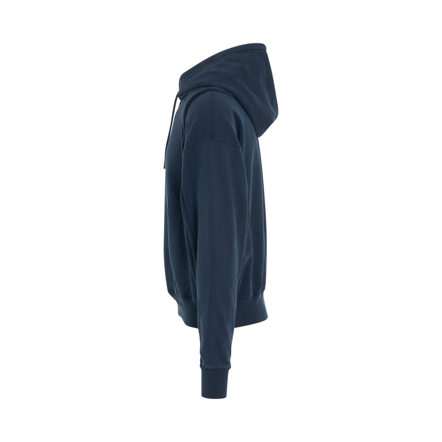 Camargue Clay Logo Hoodie in Dark Navy