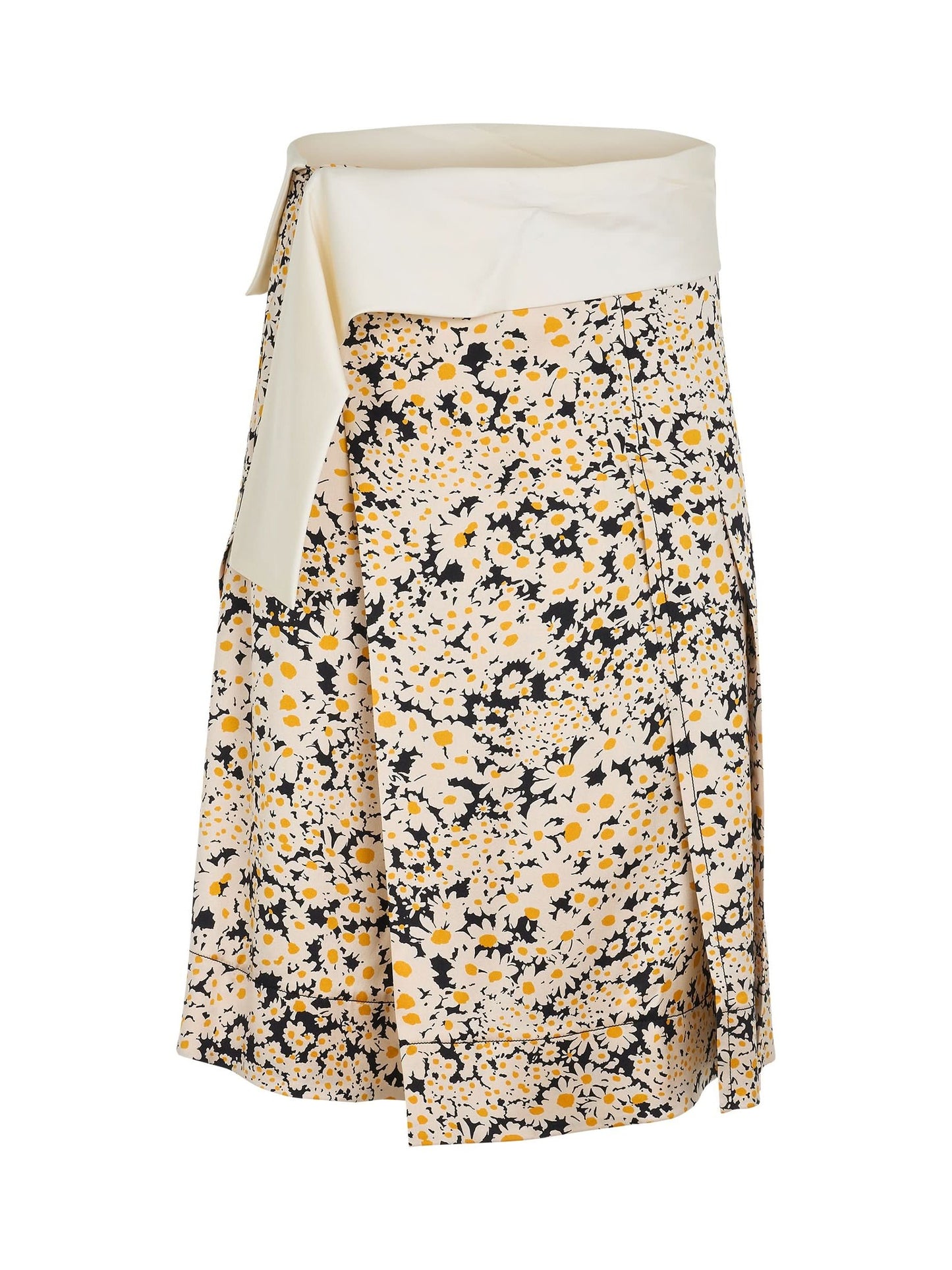 Daisy Print Skirt in Multicolor