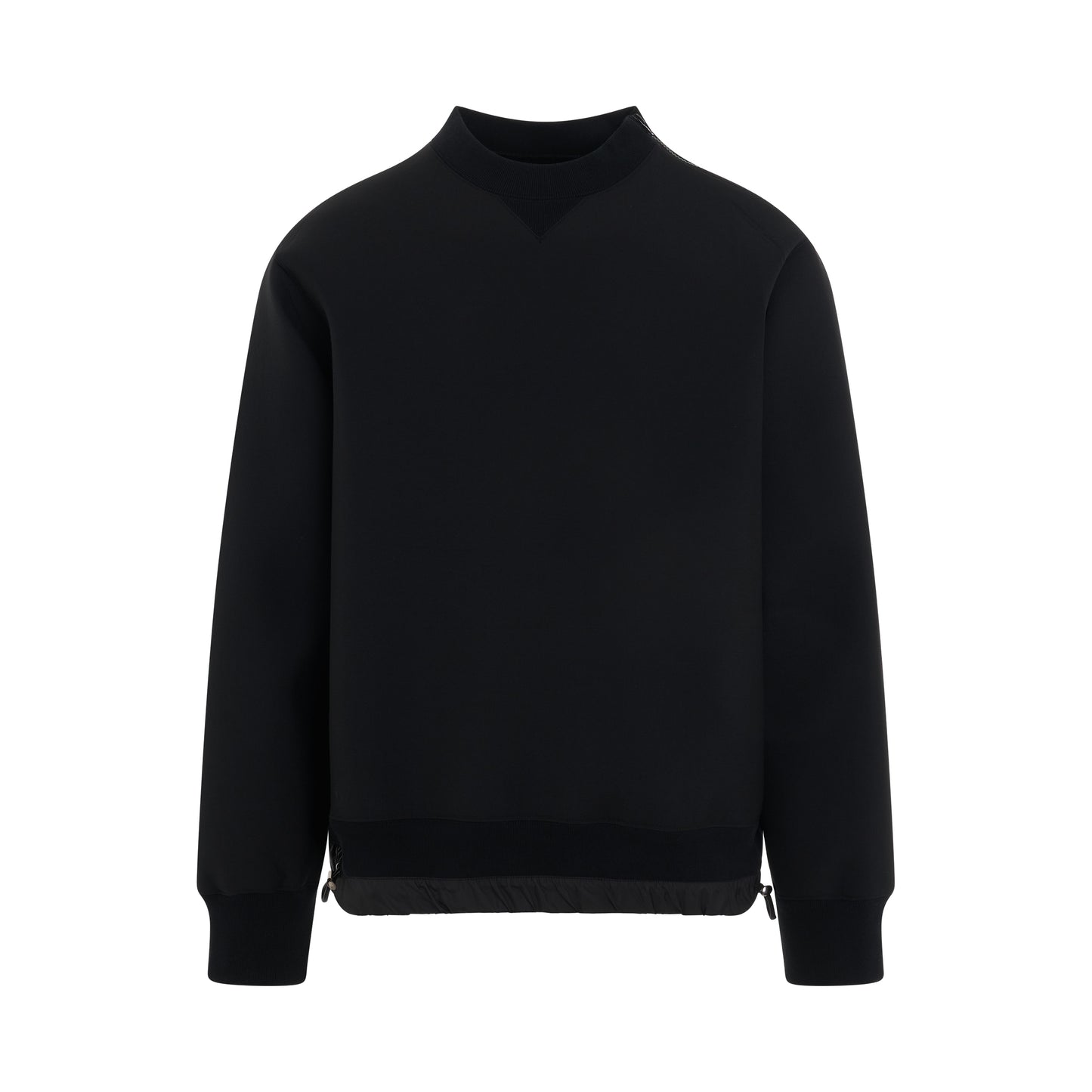 Suiting Bonding Pullover in Black