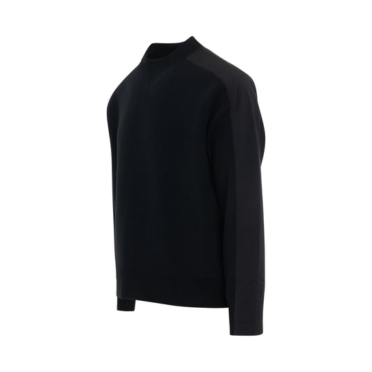 Sponge Sweat Pullover in Black