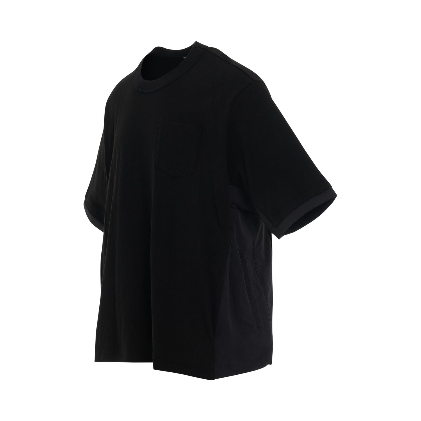 Classic Cotton Jersey T-Shirt in Black