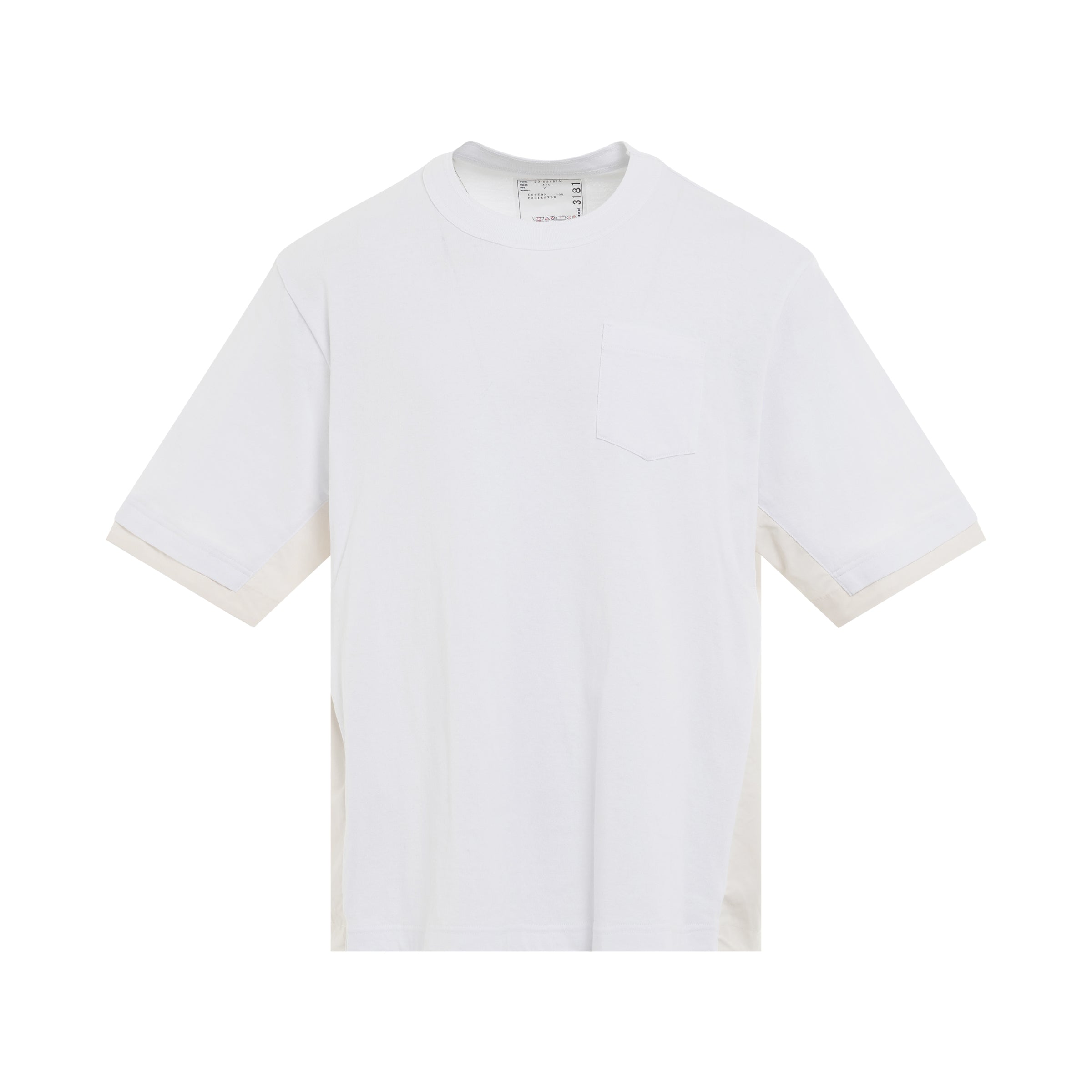 Classic Cotton Jersey T-Shirt in White