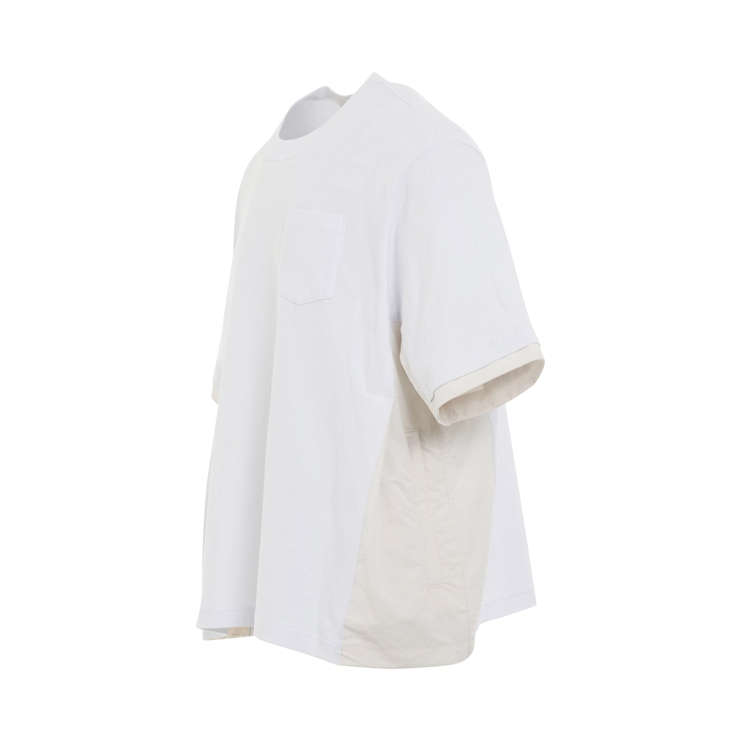 Classic Cotton Jersey T-Shirt in White