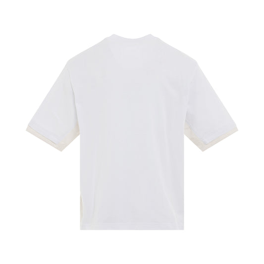 Classic Cotton Jersey T-Shirt in White