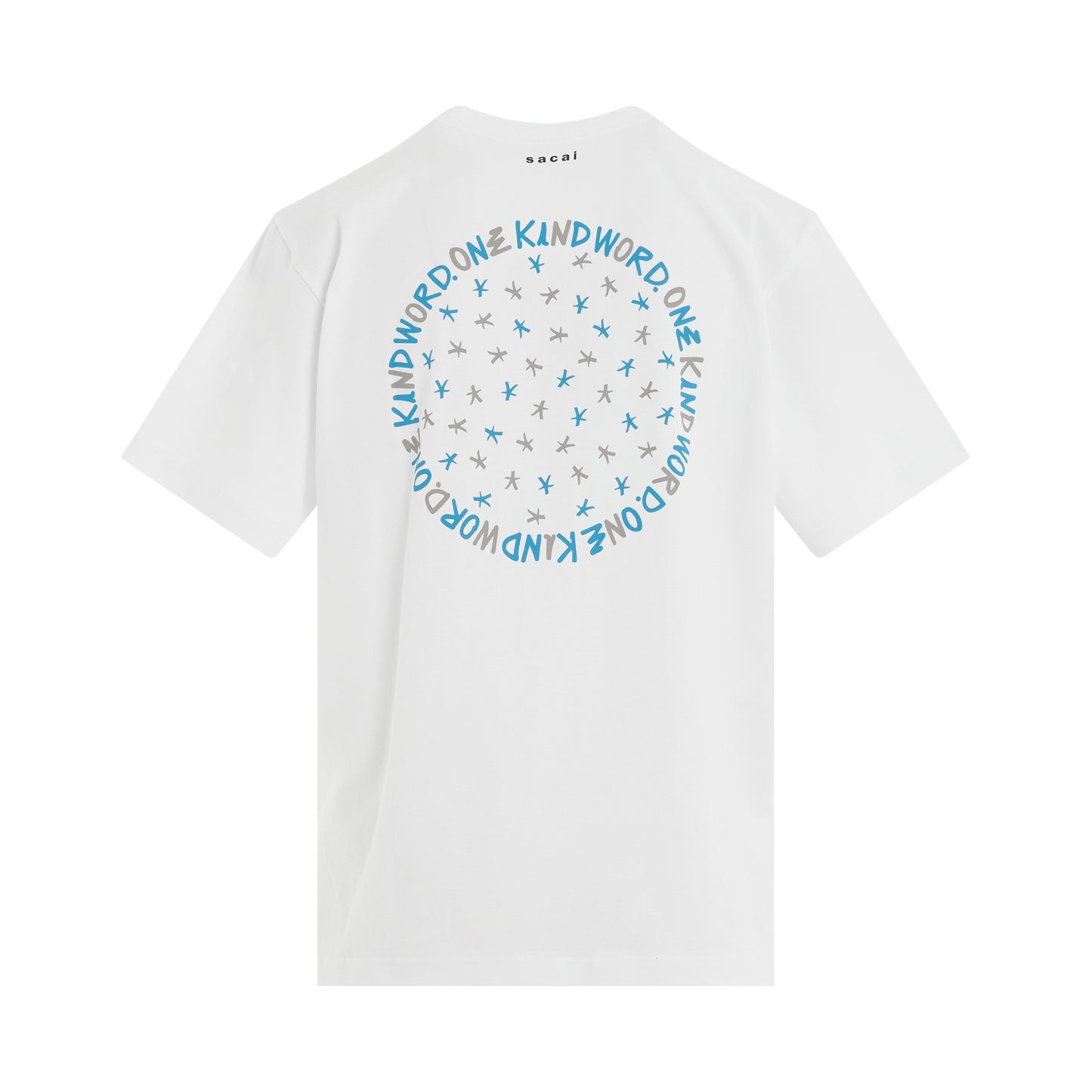 Eric Haze Circle Star T-Shirt in White