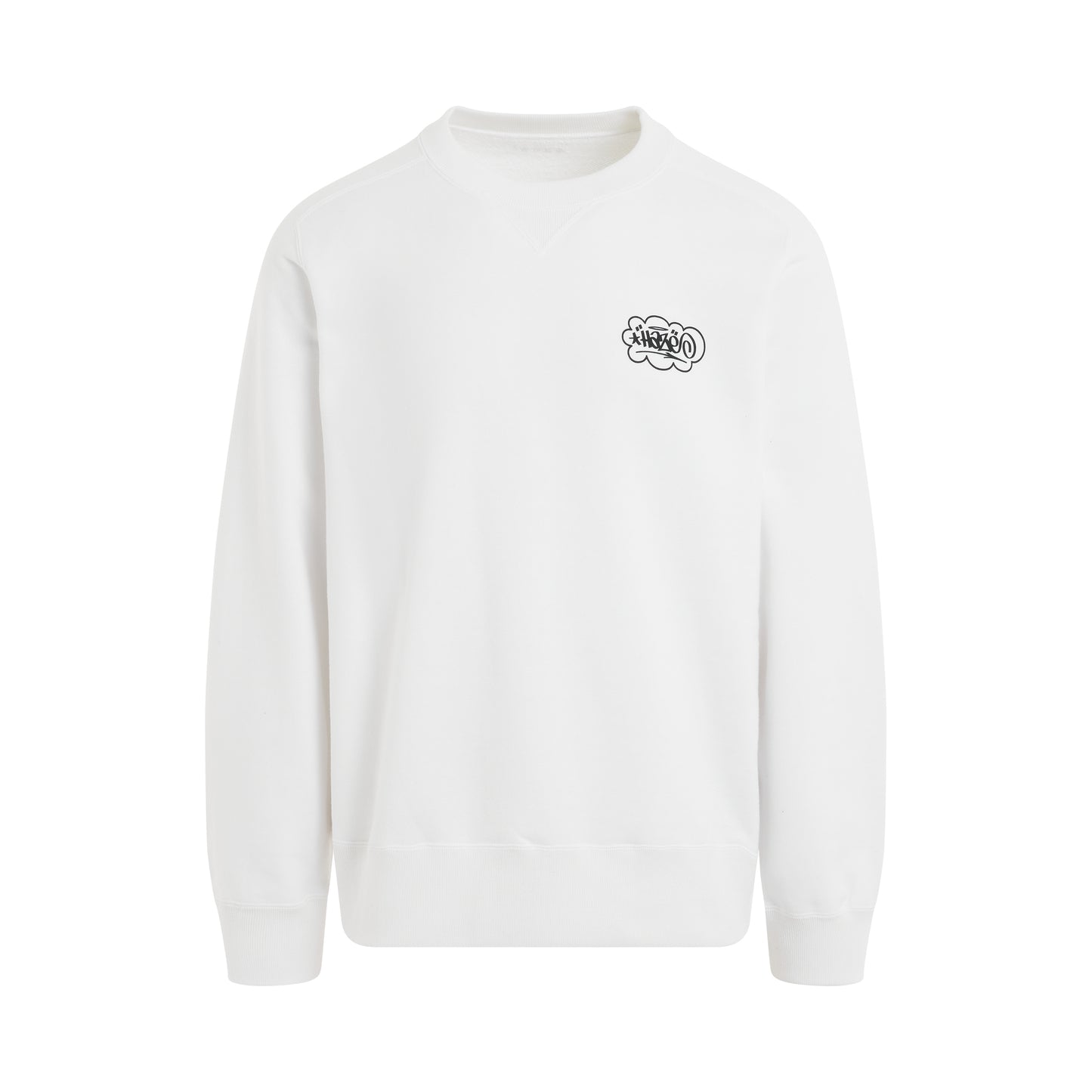 Eric Haze Onekindword Pullover in White