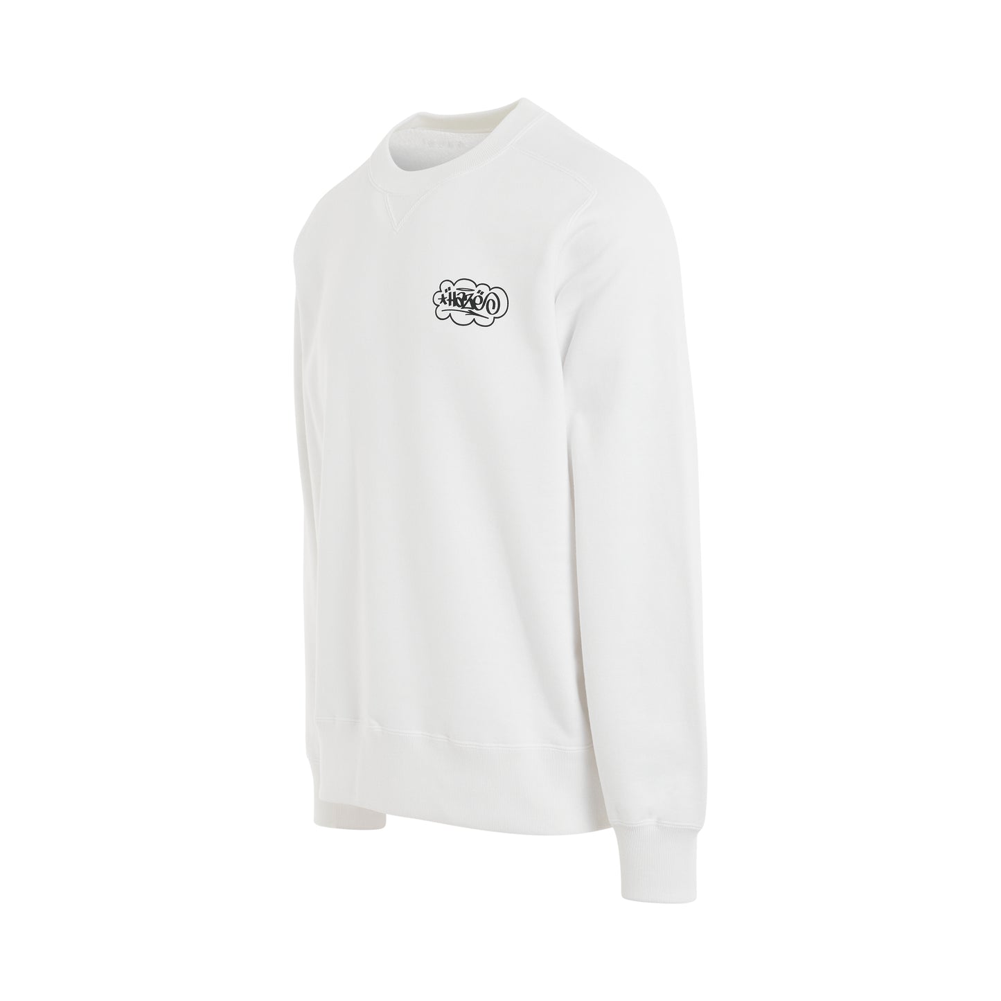 Eric Haze Onekindword Pullover in White