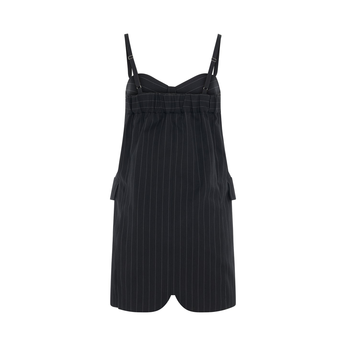 Chalk Stripe Camisole in Navy