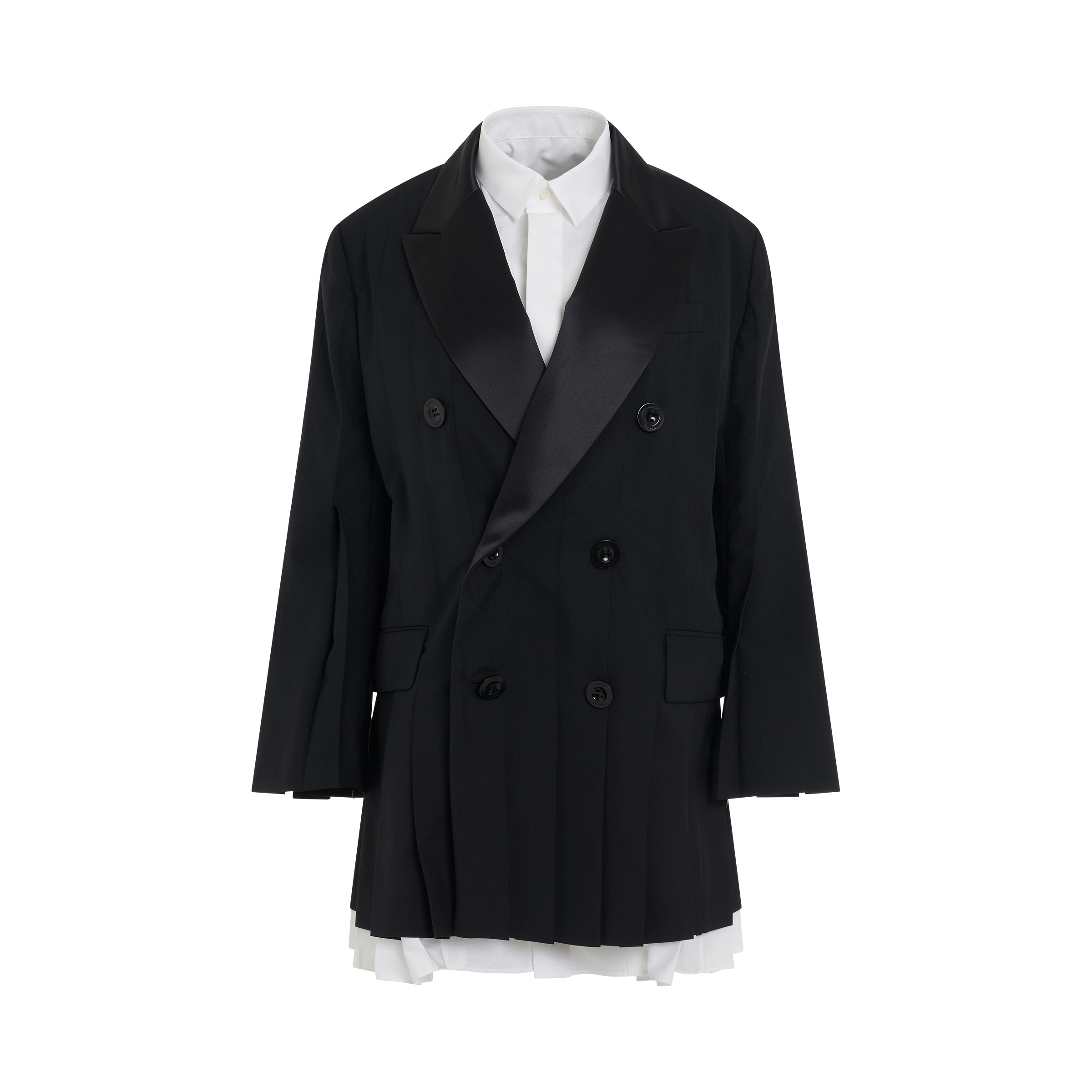 Suiting x Cotton Poplin Jacket in Black