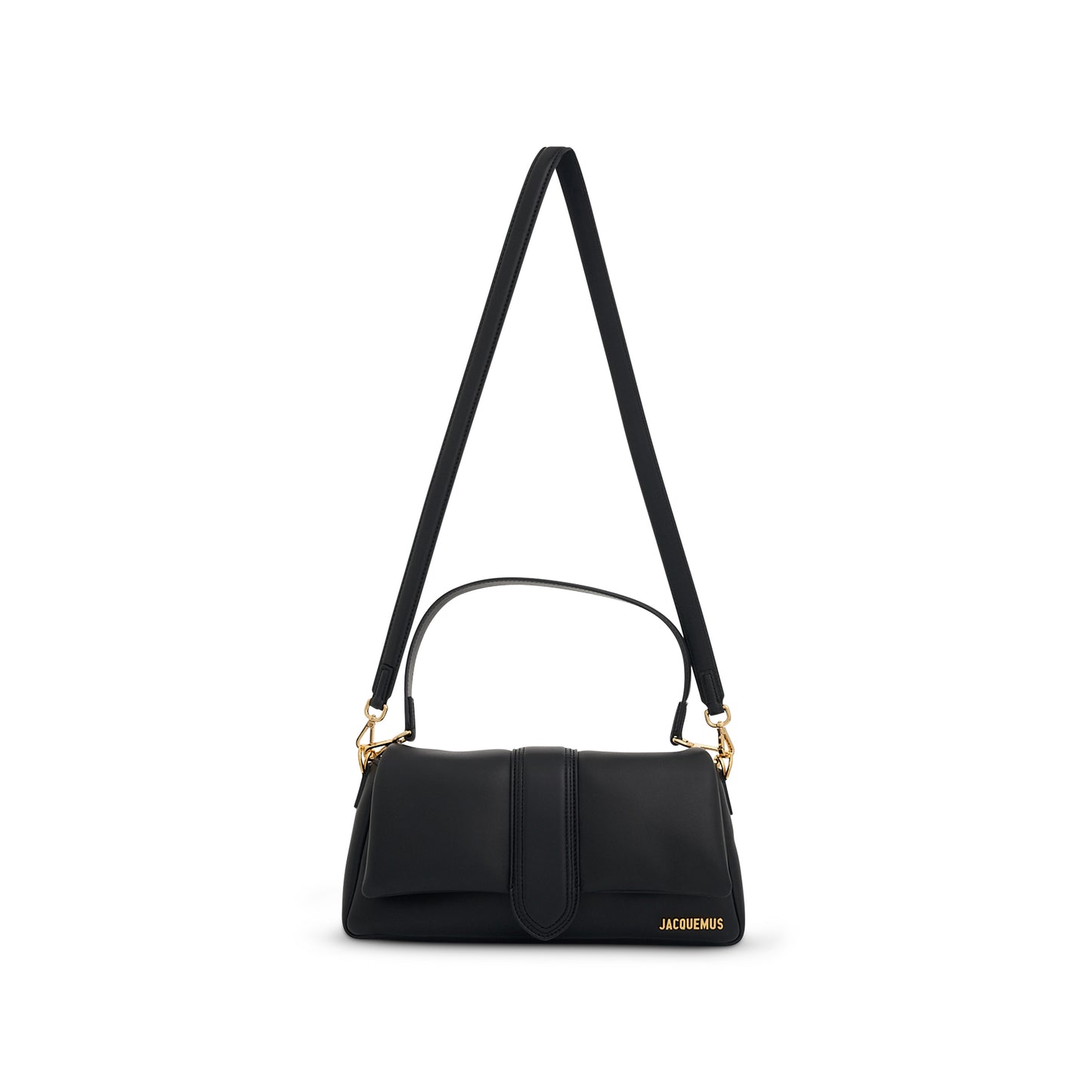 Le Bambimou Leather Bag in Black