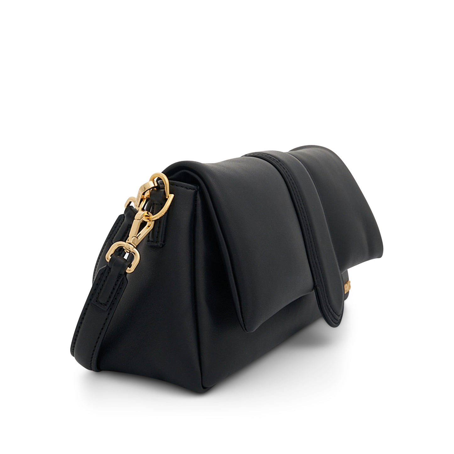 Le Bambimou Leather Bag in Black