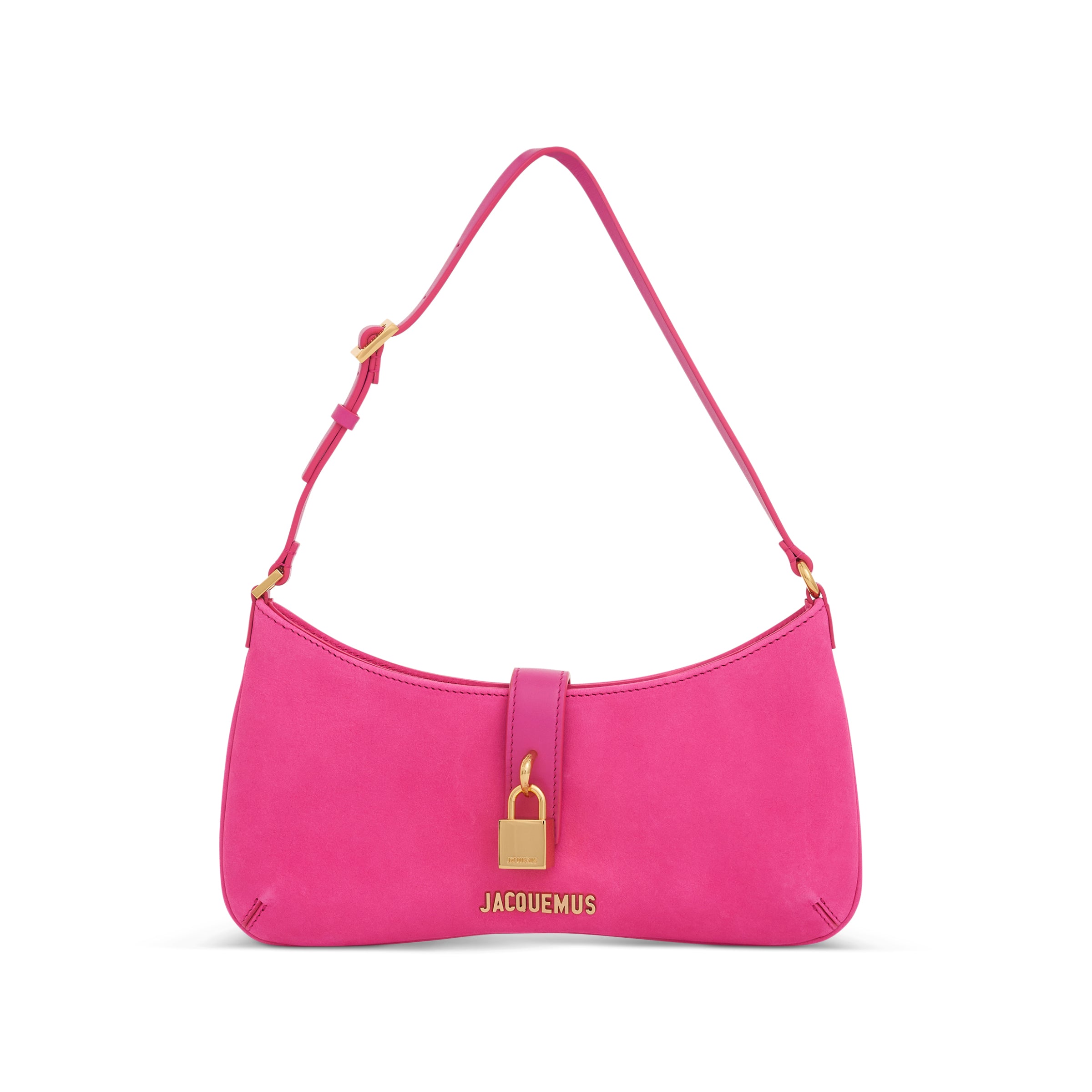 Le Bisou Cadenas Bag in Dark Pink