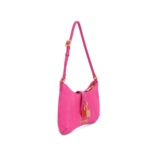 Le Bisou Cadenas Bag in Dark Pink