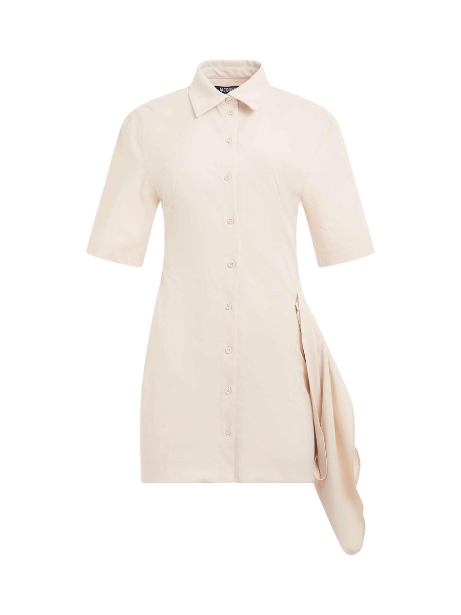 Camisa Dress in Ivory