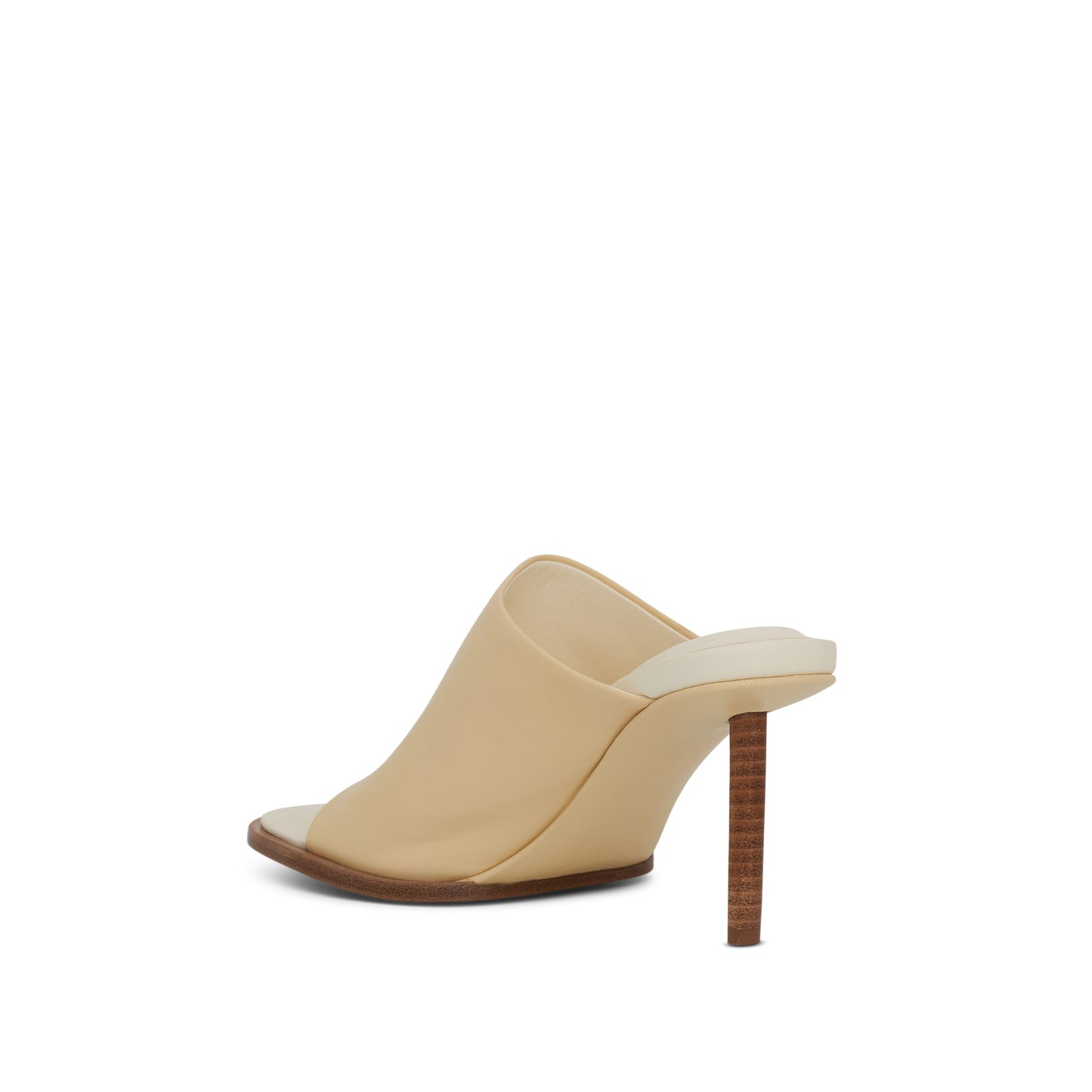 Carre Geometric Mules in Off White