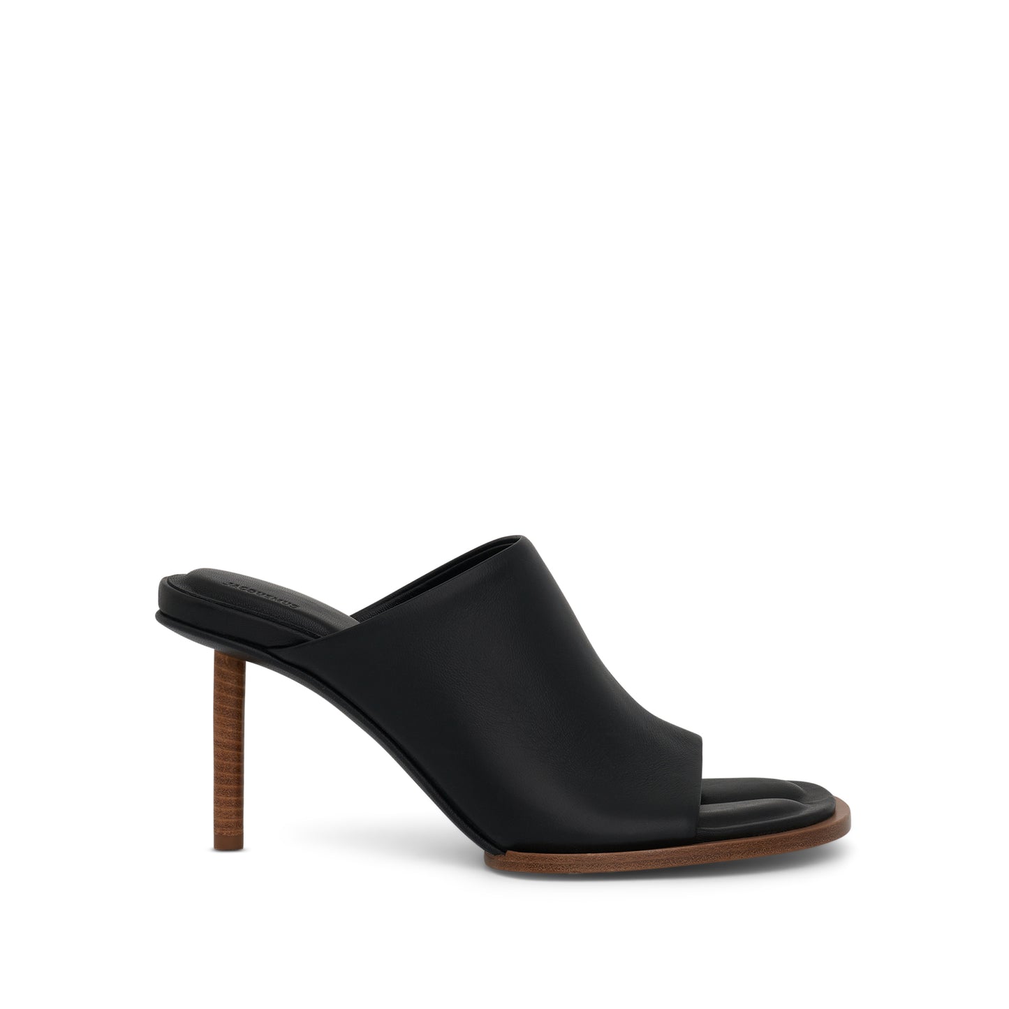 Carre Geometric Mules in Black