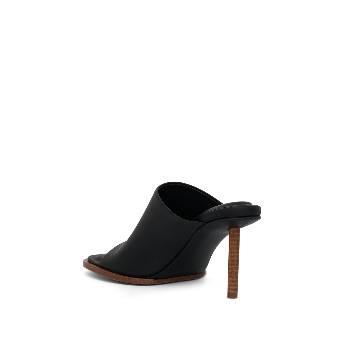 Carre Geometric Mules in Black