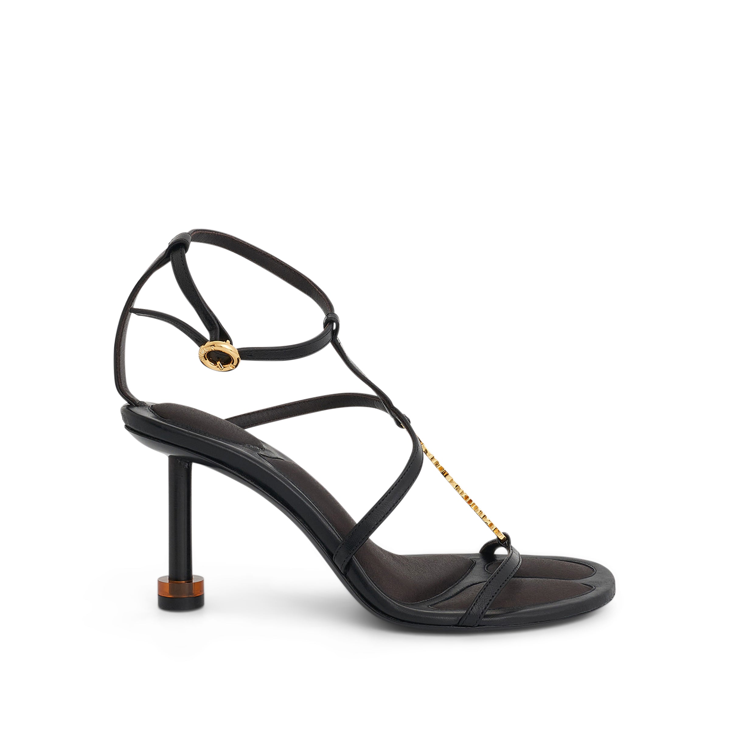 Pralu Plates Sandal in Black