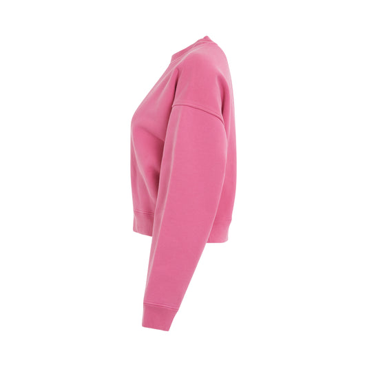 Corto Cropped Sweatshirt in Pink