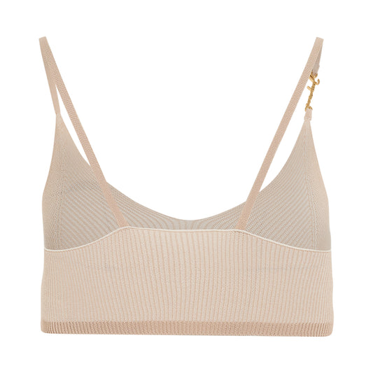 Pralu Bra Top in Beige