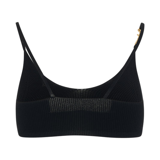 Pralu Bra Top in Black