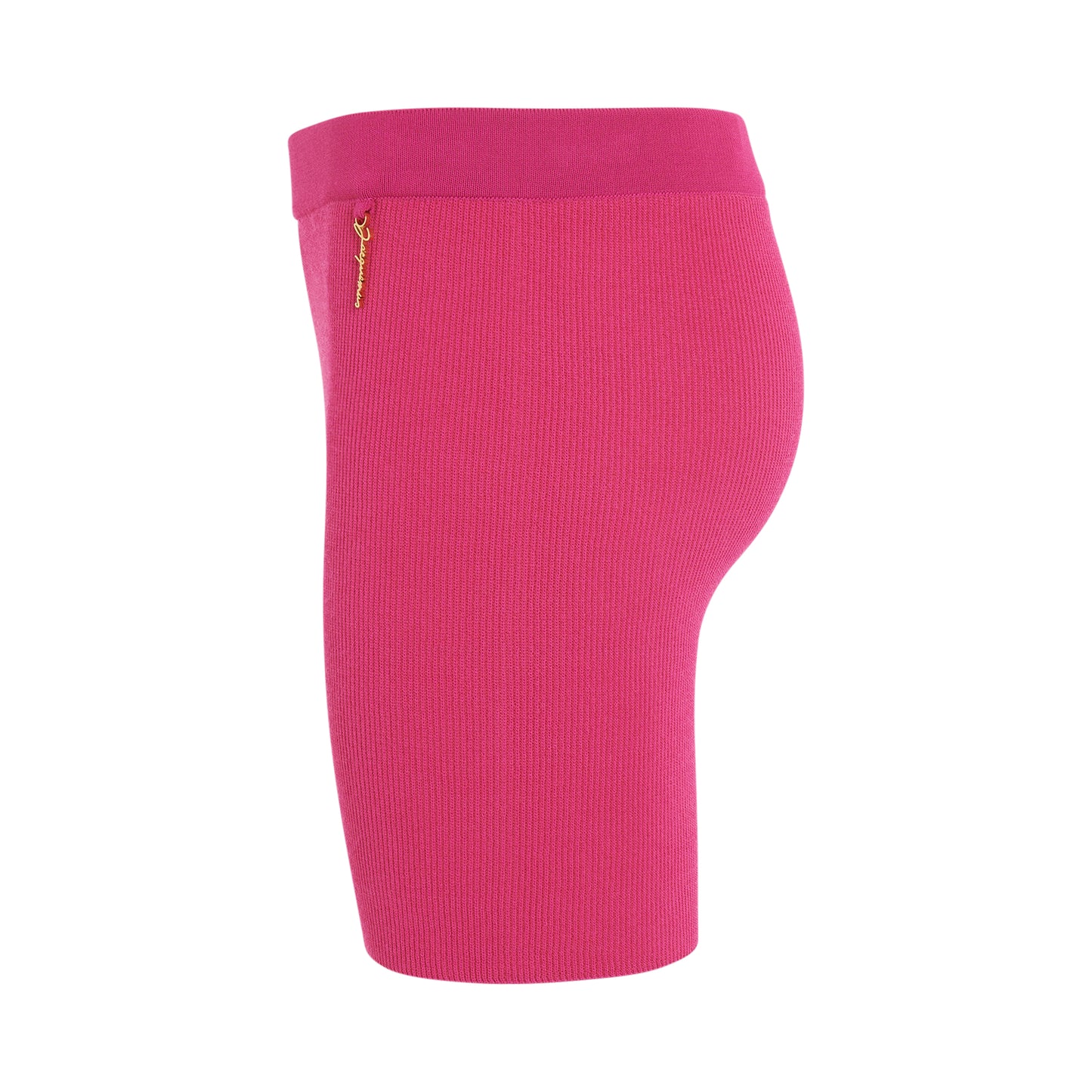 Pralu Charm Logo Knit Short in Pink