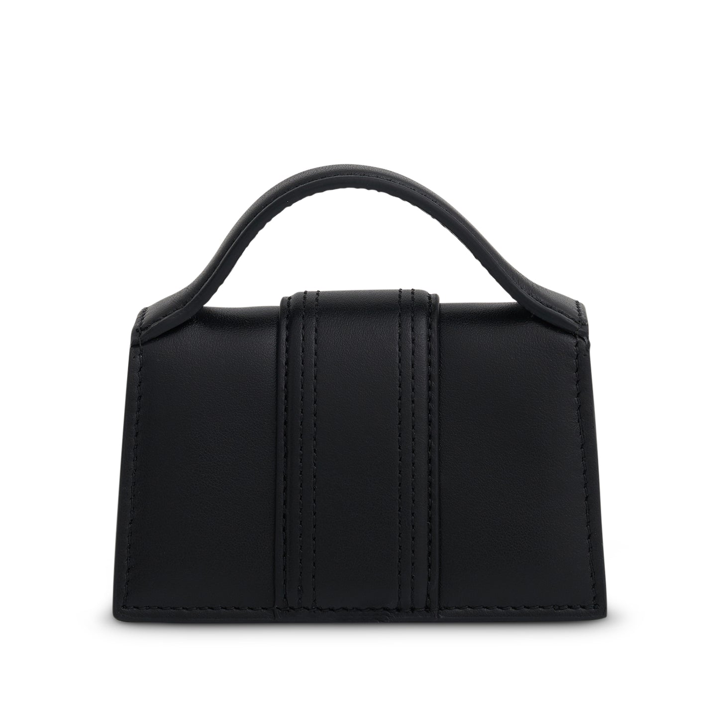 Le Petit Bambino Leather Bag in Black