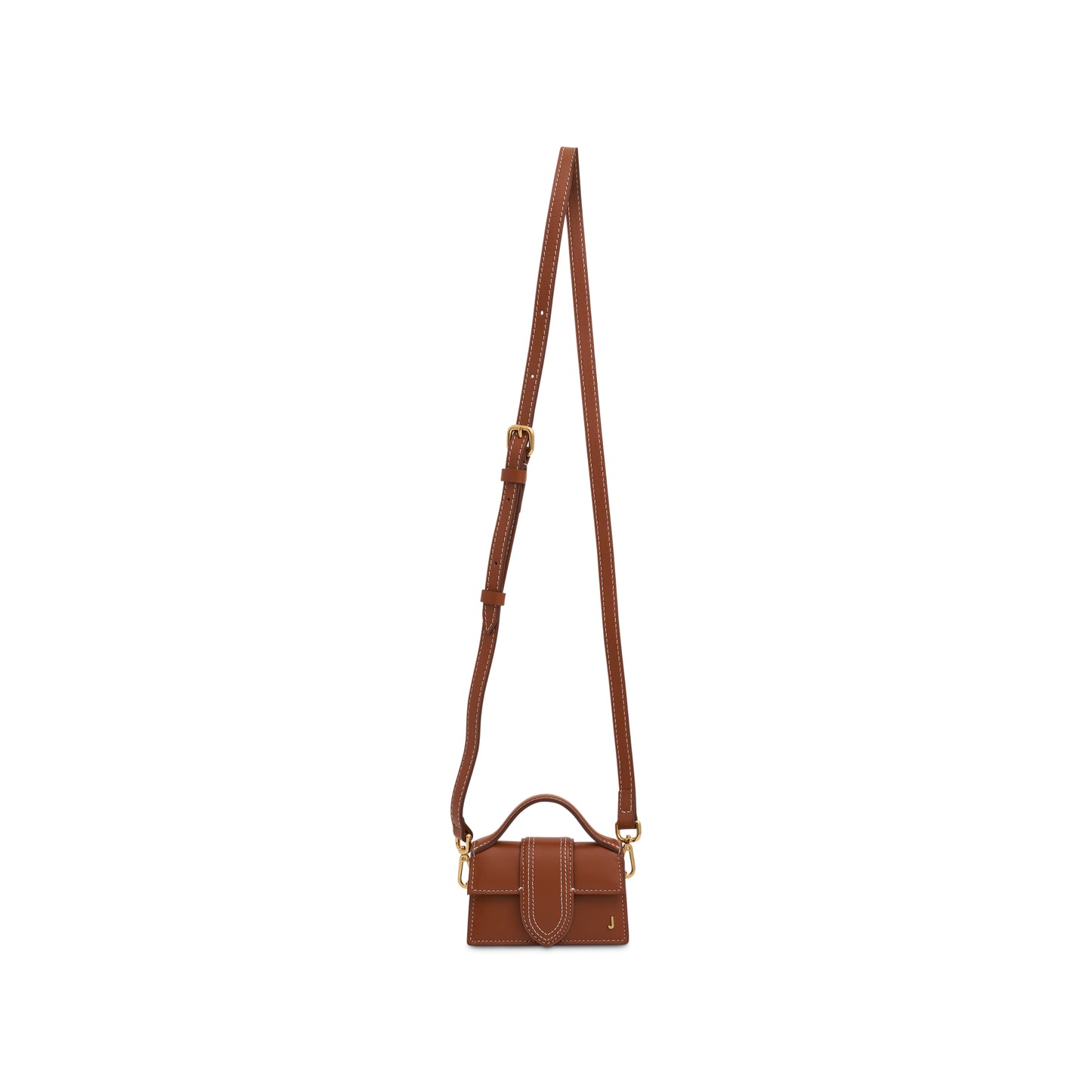 Le Petit Bambino Leather Bag in Light Brown