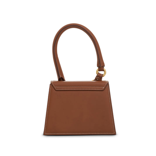 Le Chiquito Moyen Boucle Leather Bag in Light Brown 2