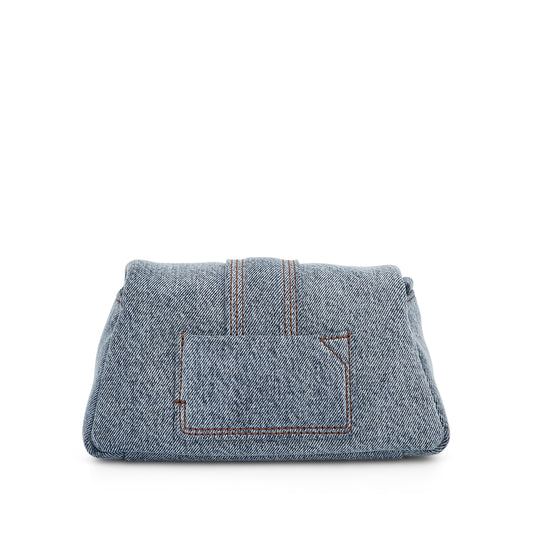 Le Petit Bambimou Denim Bag in Blue