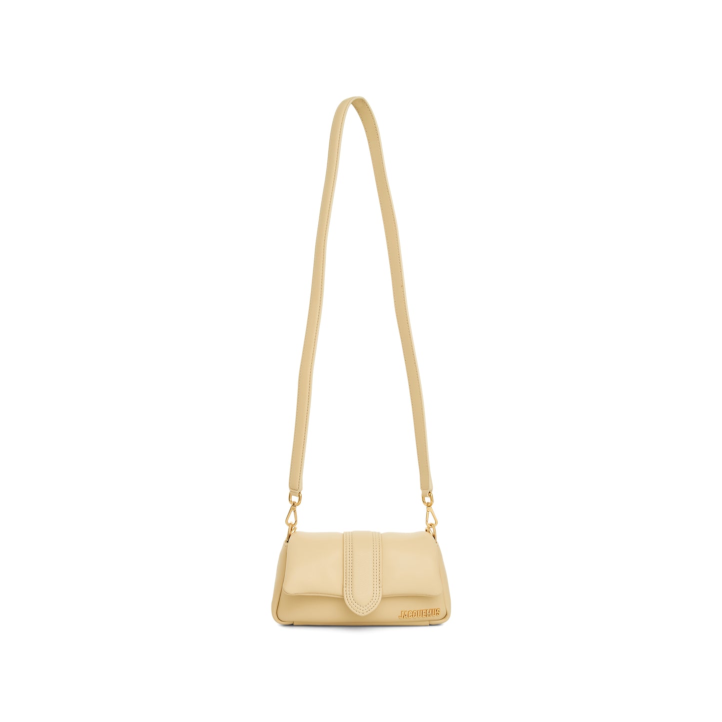 Le Petit Bambimou Leather Bag in Ivory