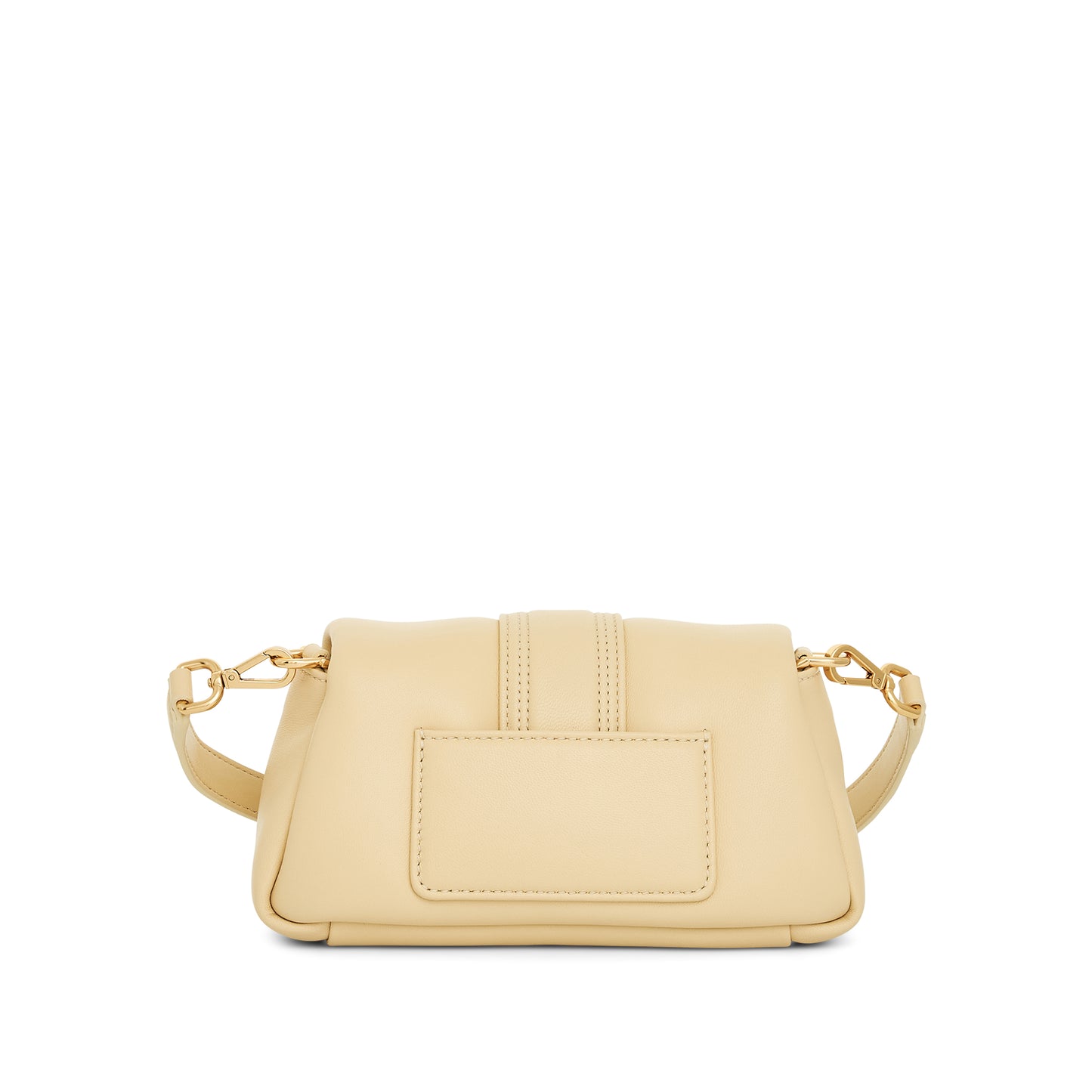 Le Petit Bambimou Leather Bag in Ivory