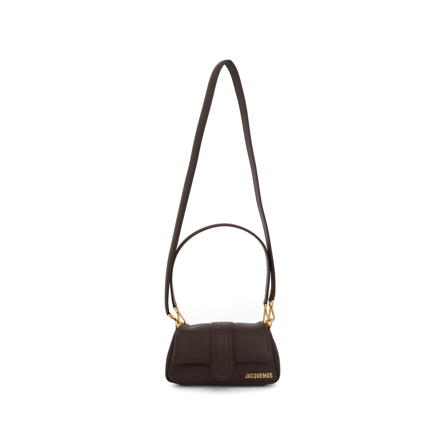 Le Petit Bambimou Leather Bag in Medium Brown