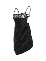 Brodee Lingerine Dress in Black