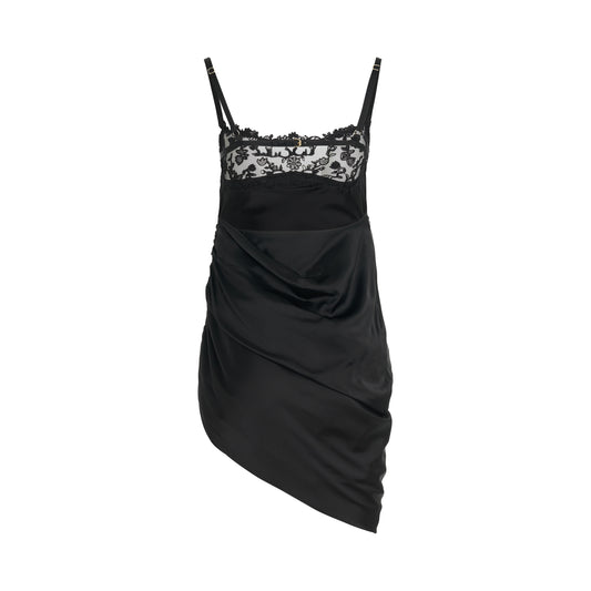 Brodee Lingerine Dress in Black