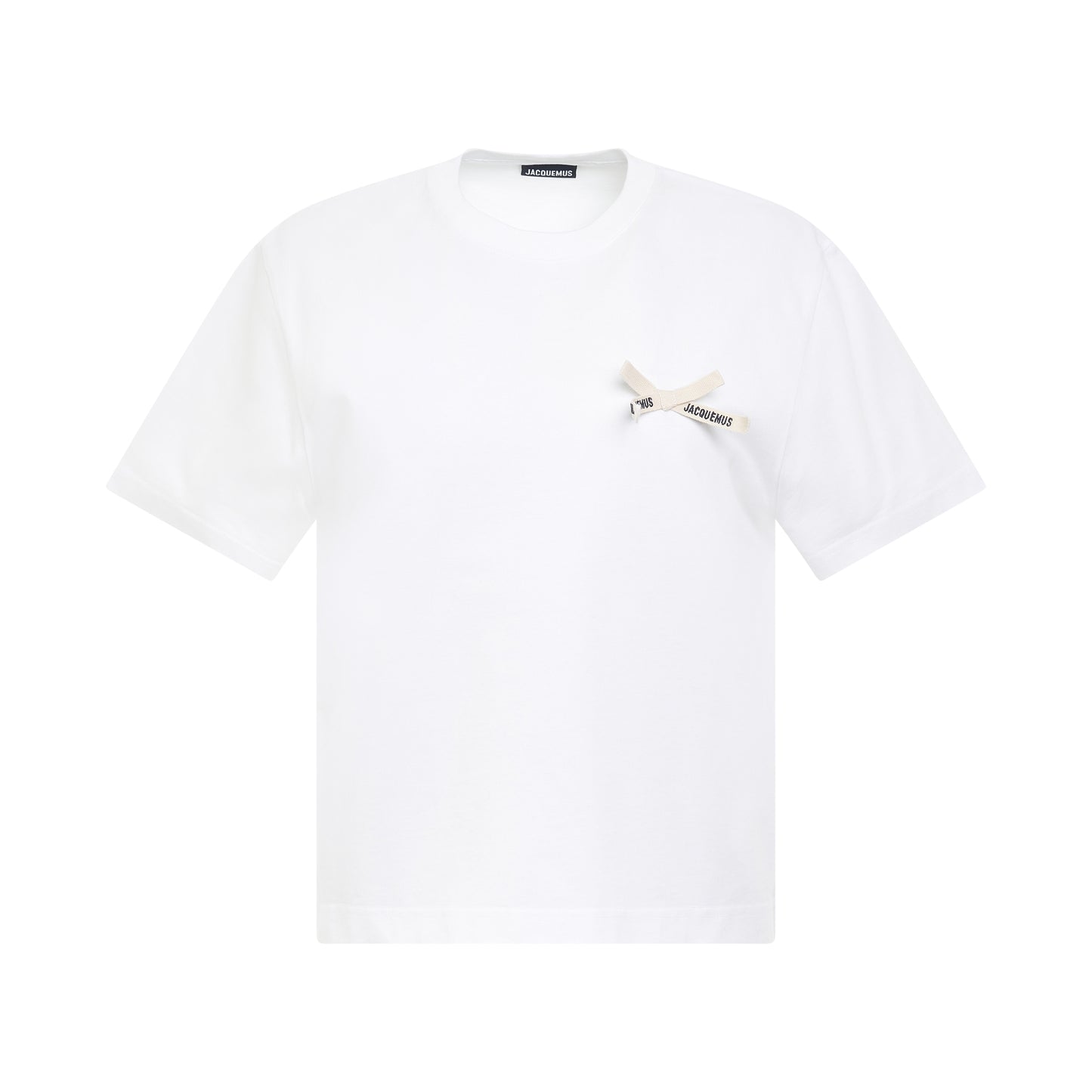 Noeud Bow T-shirt in White