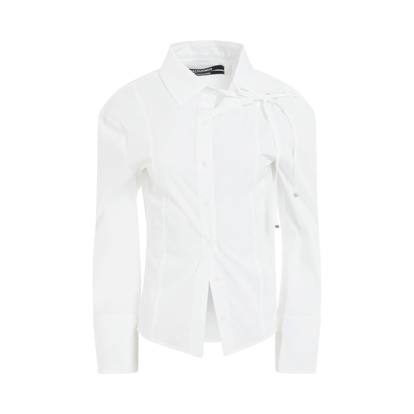 Ruban Ribbon Shirt in White