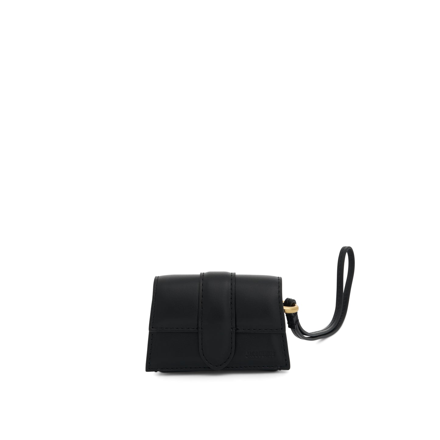 Le Porte Bambino Leather Pouch in Black