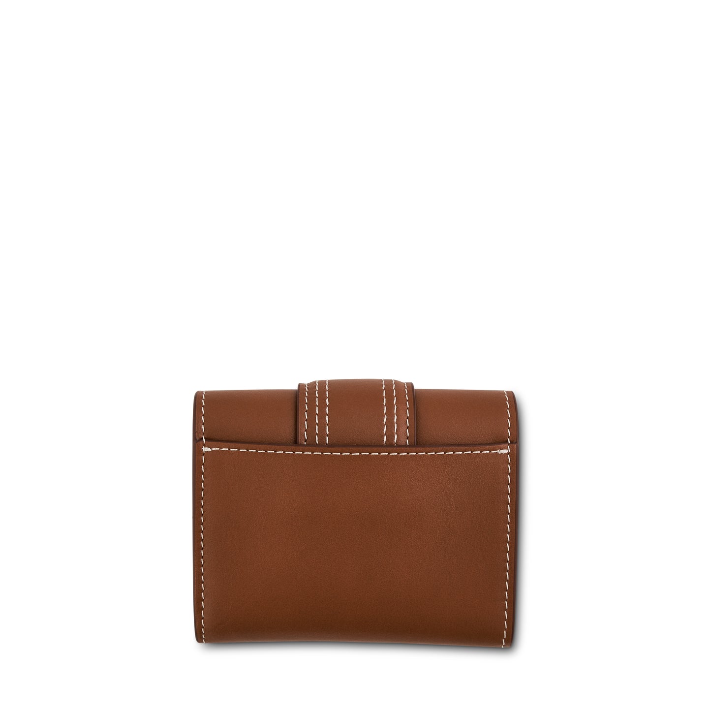 Le Compact Bambino Leather Pouch in Light Brown 2