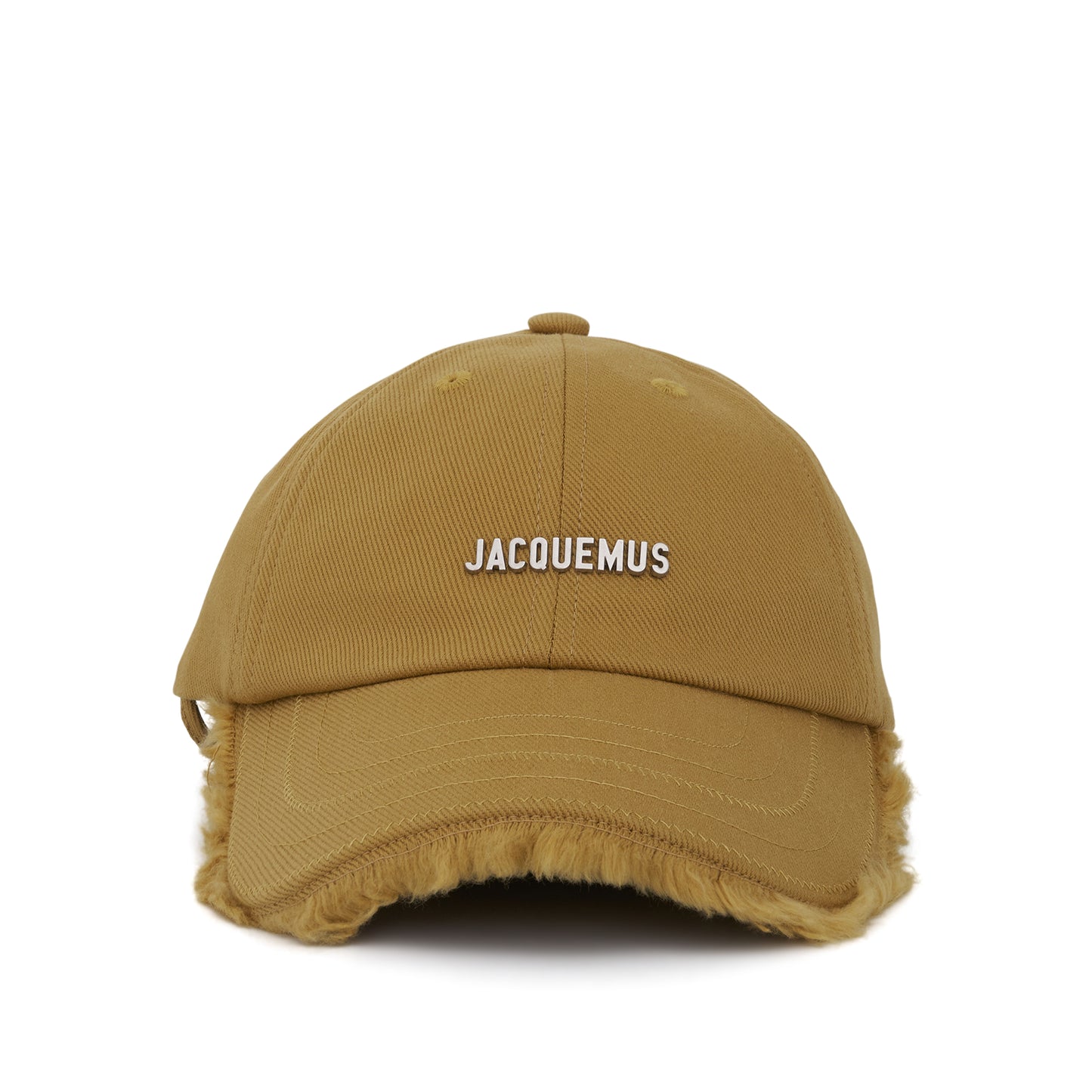 Artichaut Fringe Baseball Cap in Beige