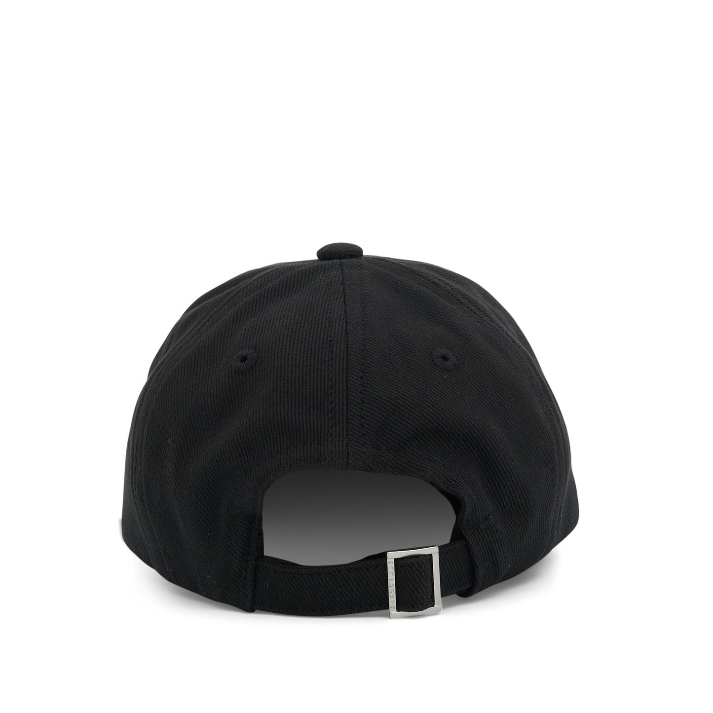 Artichaut Fringe Baseball Cap in Black