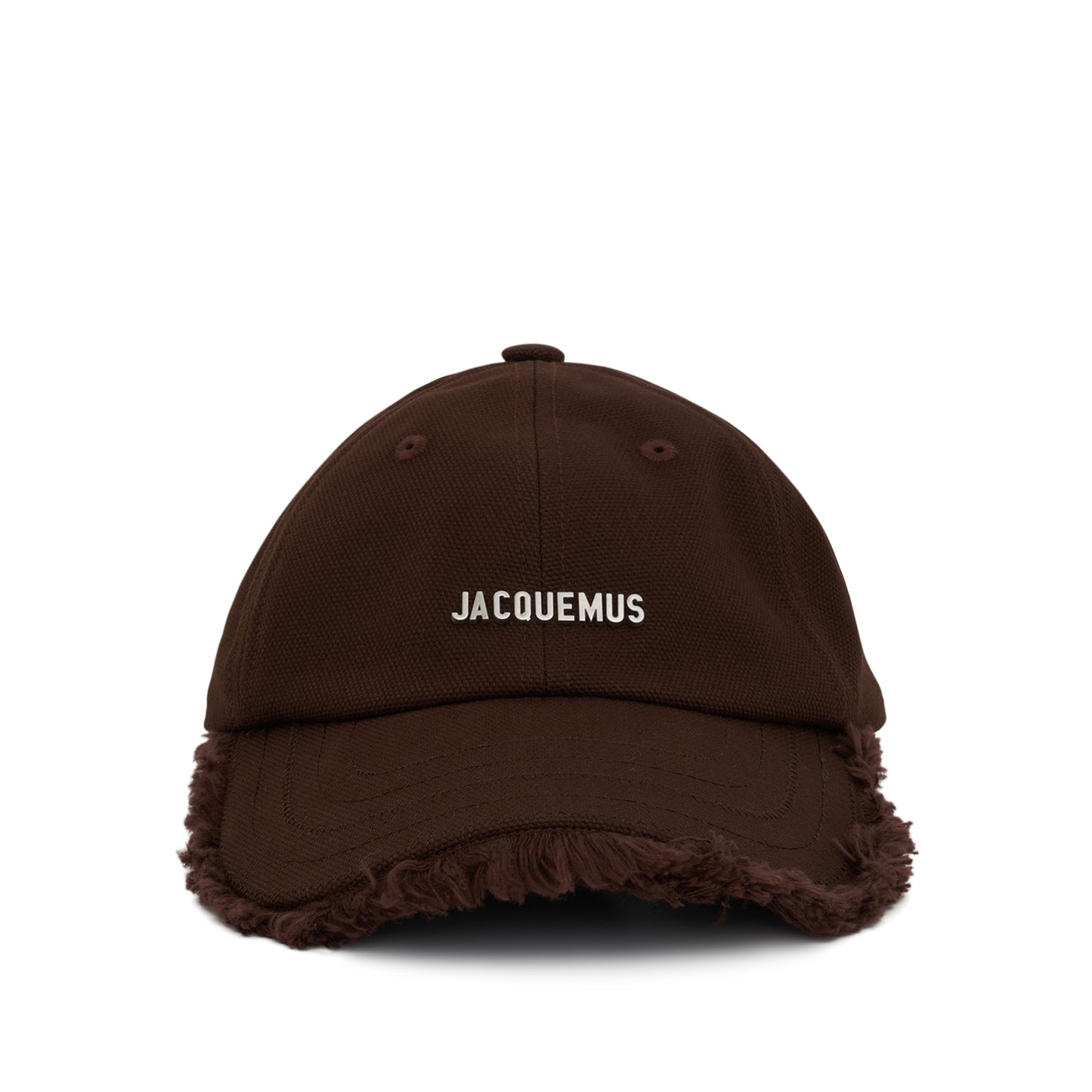 Artichaut Fringe Baseball Cap in Brown