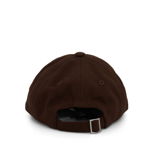 Artichaut Fringe Baseball Cap in Brown