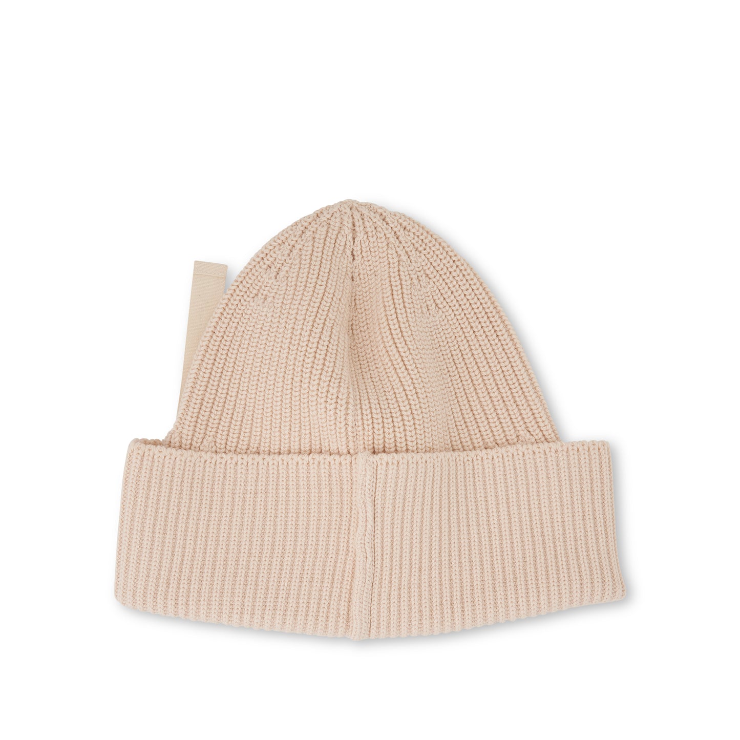 Pipa Ribbed Beanie in Beige