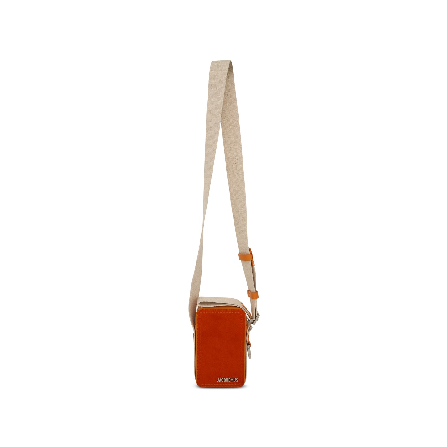 Le Cuerda Vertical Leather Bag in Orange