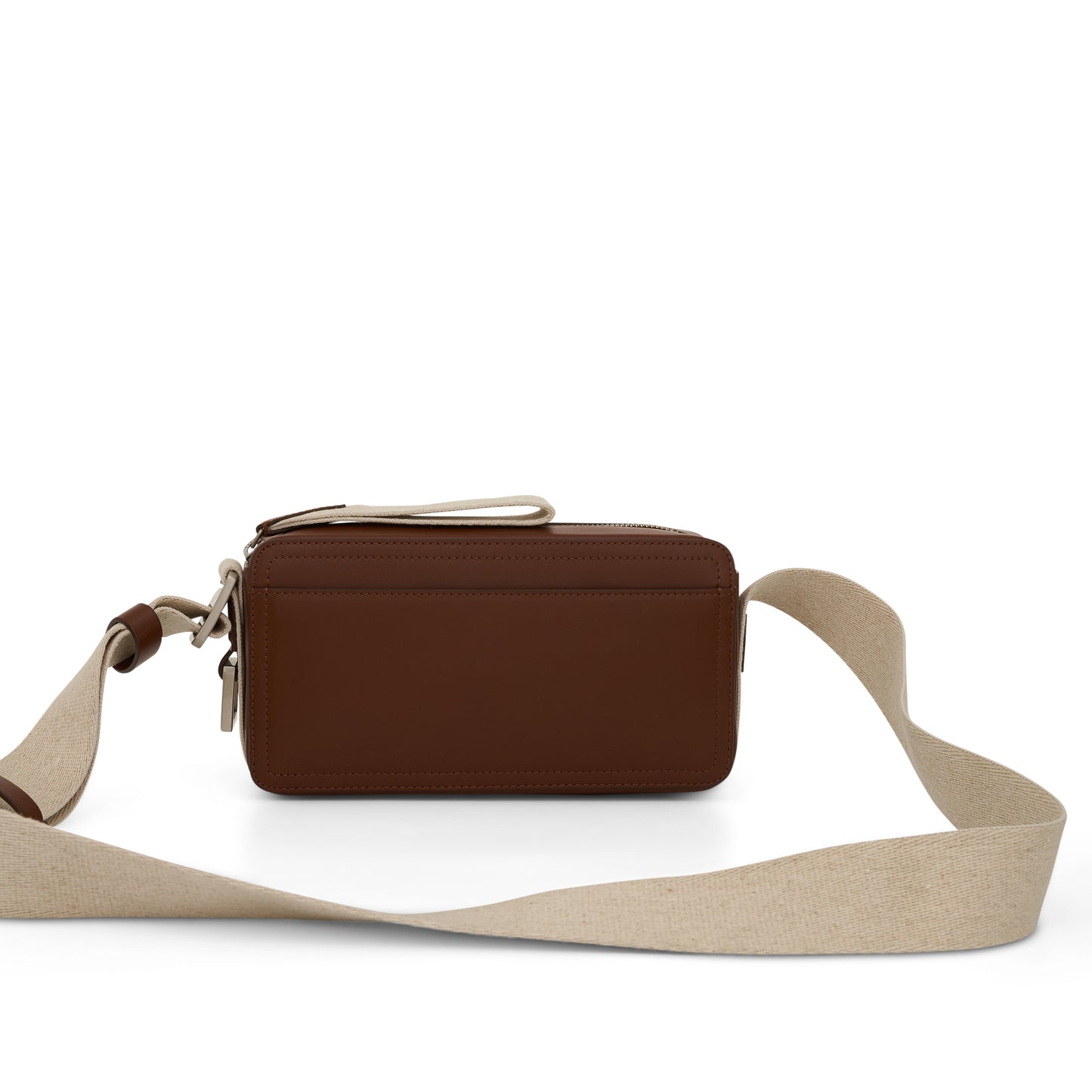 Le Cuerda Horizontal Leather Bag in Brown