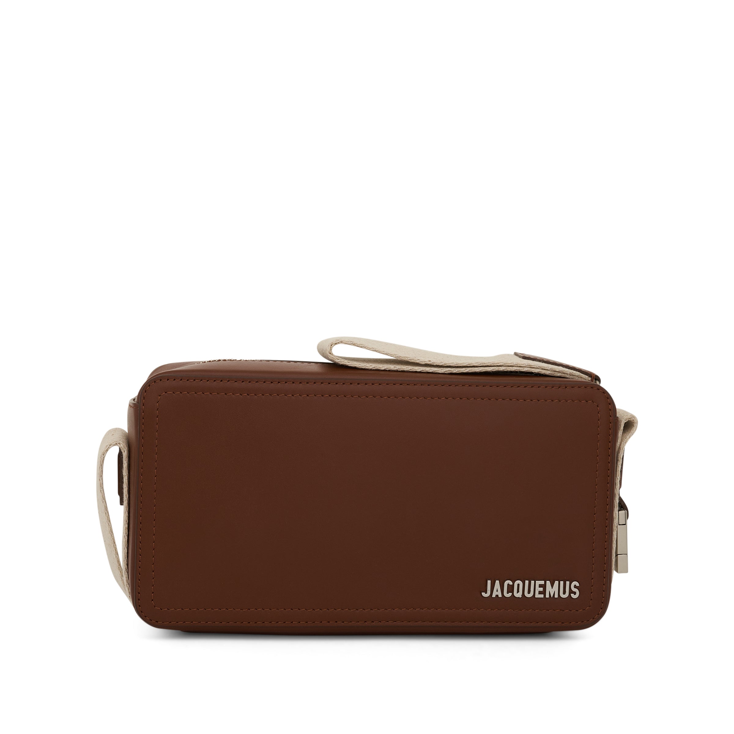 Le Cuerda Horizontal Leather Bag in Brown